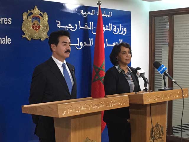La visite de S.E.M. Masashisa SATO, Ministre délégué auprès du Ministre des Affaires étrangères du Japon, au Maroc- 18/12/2017